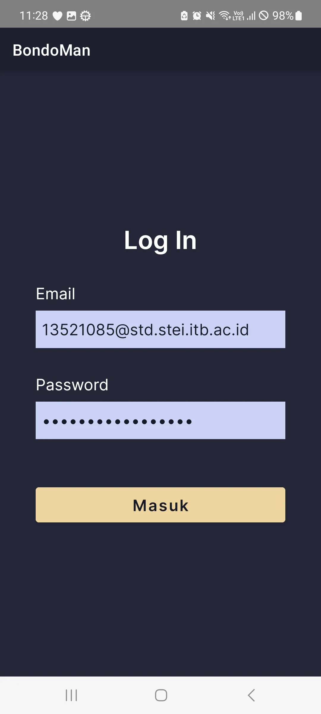 Login